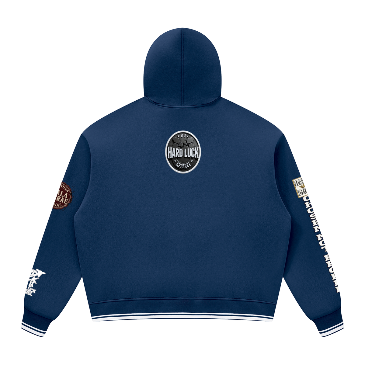 Chosen Not Broken Black Sheep Varsity Hoodie - Fortuna Seal Edition