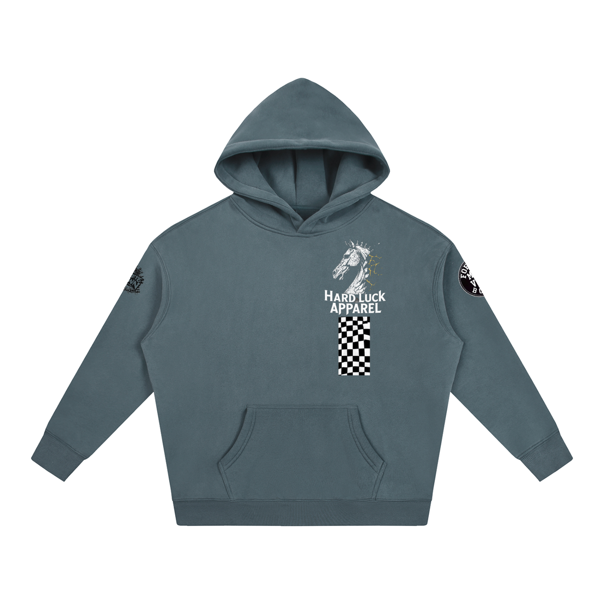 The Last Move Oversize Fleeced Hoodie