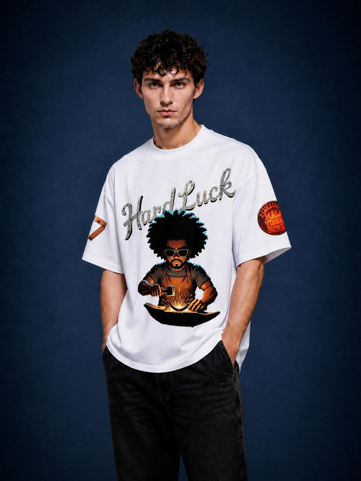 Blacksmith Fire Forged Epic Unisex T-Shirt | Blacksmith Forged Collection | Hard Luck Apparel
