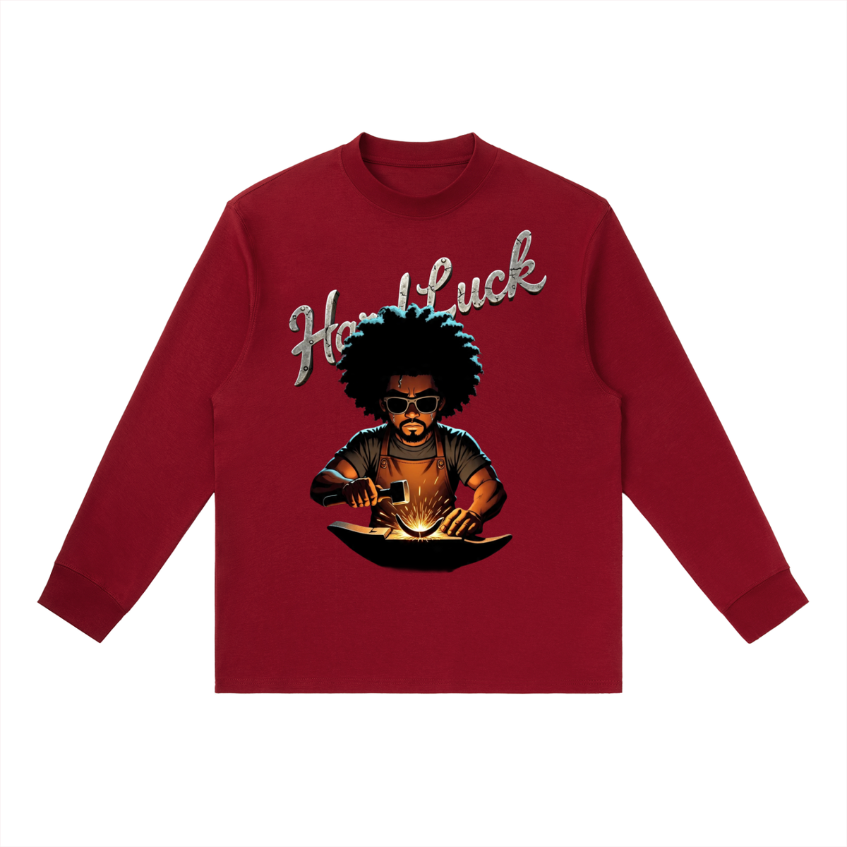 Blacksmith Forged Essential Long Sleeve Tee | Heavyweight NY Streetwear