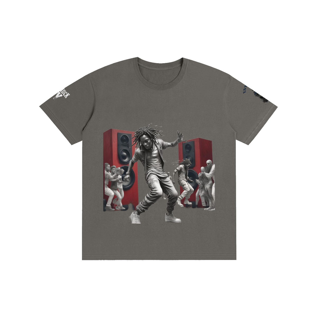 B-Boy in Motion Tee | Premium Hip-Hop Graphic T-Shirt | Hard Luck Apparel