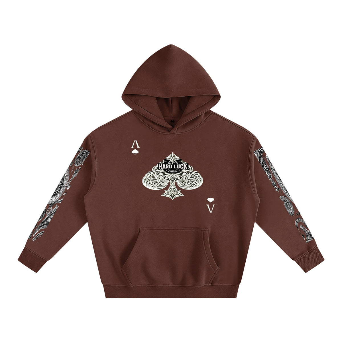 Hard Luck Apparel – Uptown Ace  Fleeced Hoodie