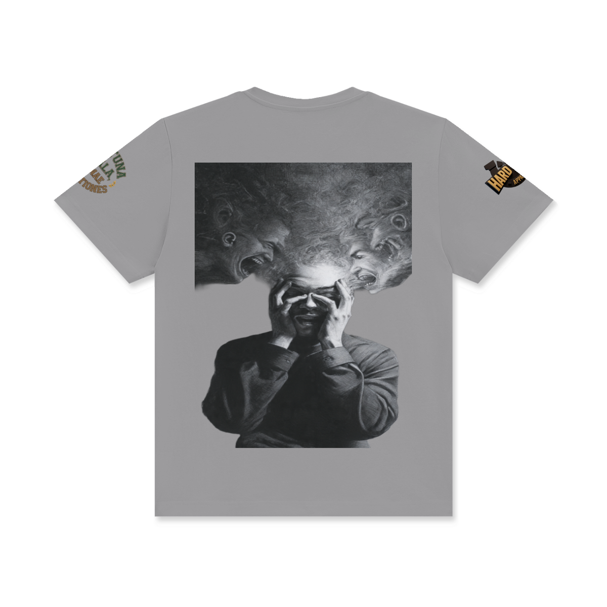 invasive  thoughts  Classic Crew Neck Cotton T-Shirt