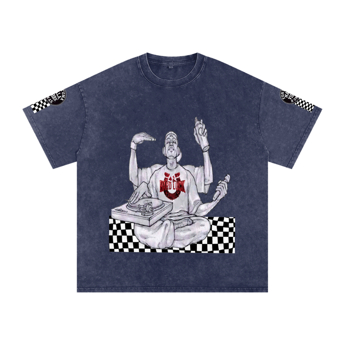 Soul of the Cypher Snow Washed Oversized Cotton T-Shirt
