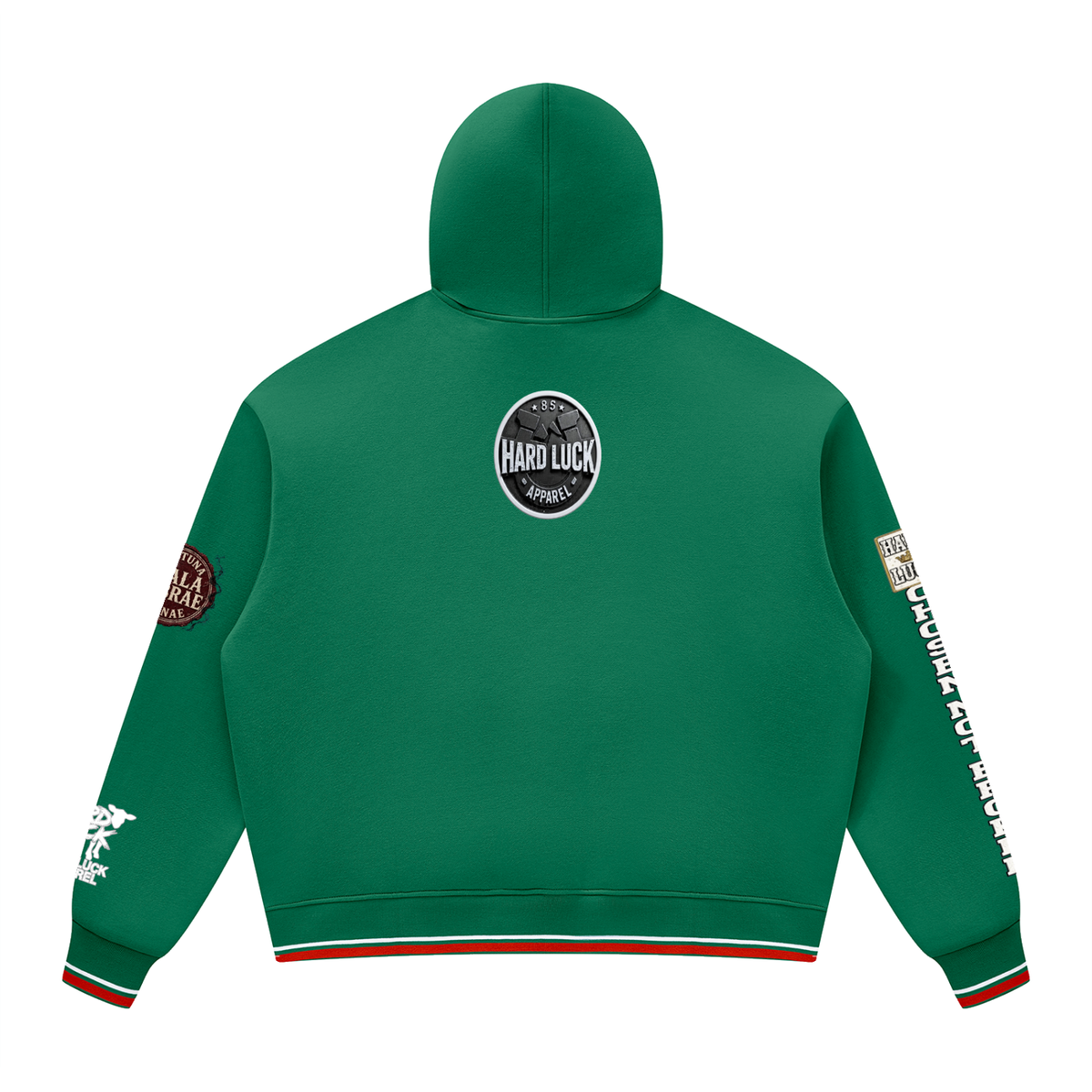 Chosen Not Broken Black Sheep Varsity Hoodie - Fortuna Seal Edition