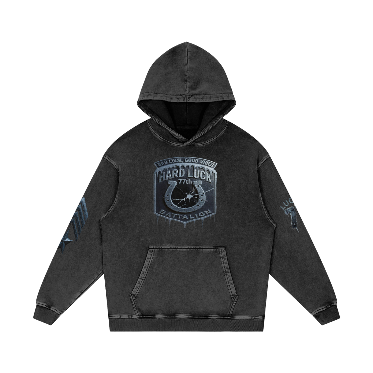 Hard Luck Frostline Iron Omen Battalion Hoodie