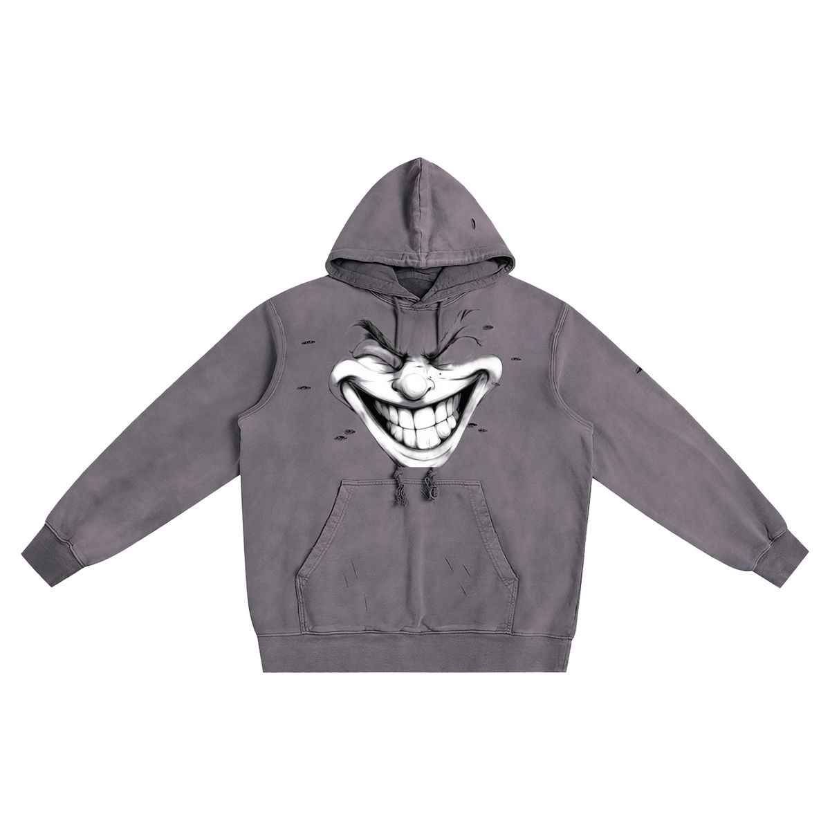 No laughing matter Distressed Vintage Wash Hoodie