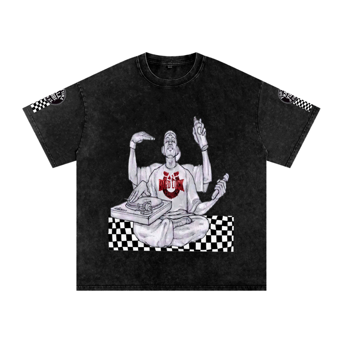 Soul of the Cypher Snow Washed Oversized Cotton T-Shirt