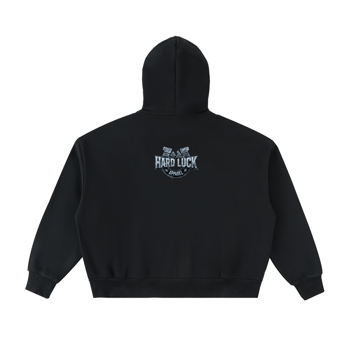 Roll the D-ice Fleeced Full-Zip Boxy Hoodie