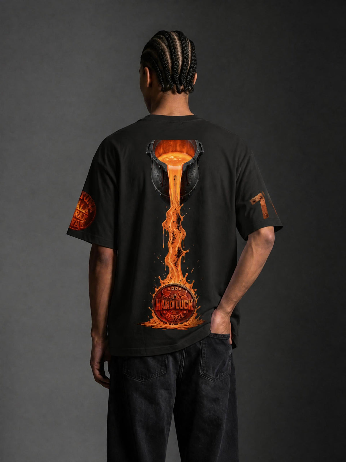 Blacksmith Fire Forged Epic Unisex T-Shirt | Blacksmith Forged Collection | Hard Luck Apparel