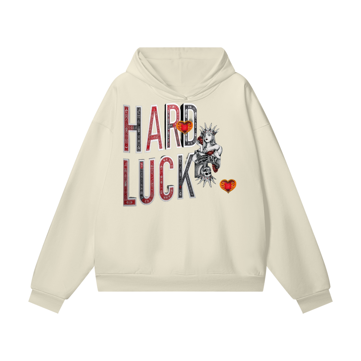 Queens Gambit Heavyweight Hidden Pocket Fleece Hoodie
