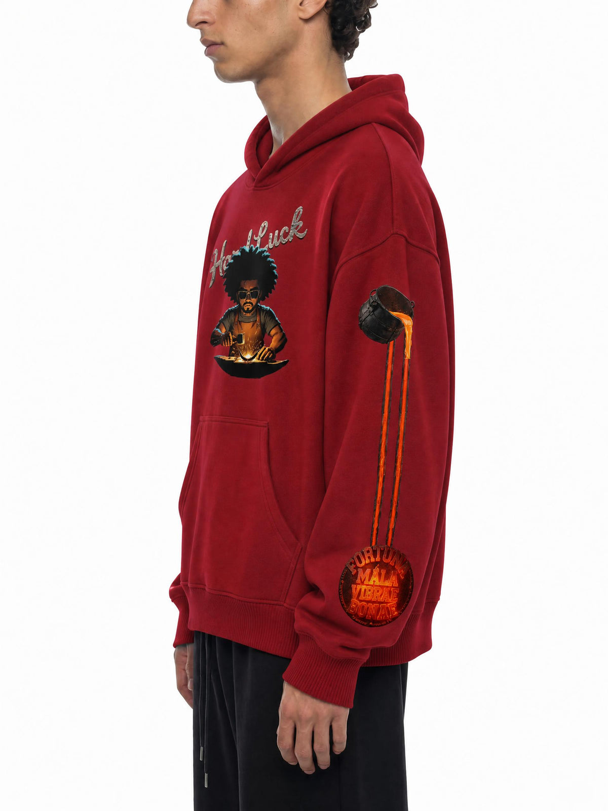 Blacksmith Forged 2.0 Hoodie | Heavyweight Streetwear Pullover | Hard Luck Apparel
