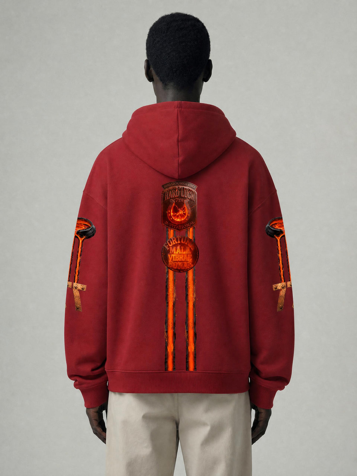 Blacksmith Forged 2.0 Hoodie | Heavyweight Streetwear Pullover | Hard Luck Apparel
