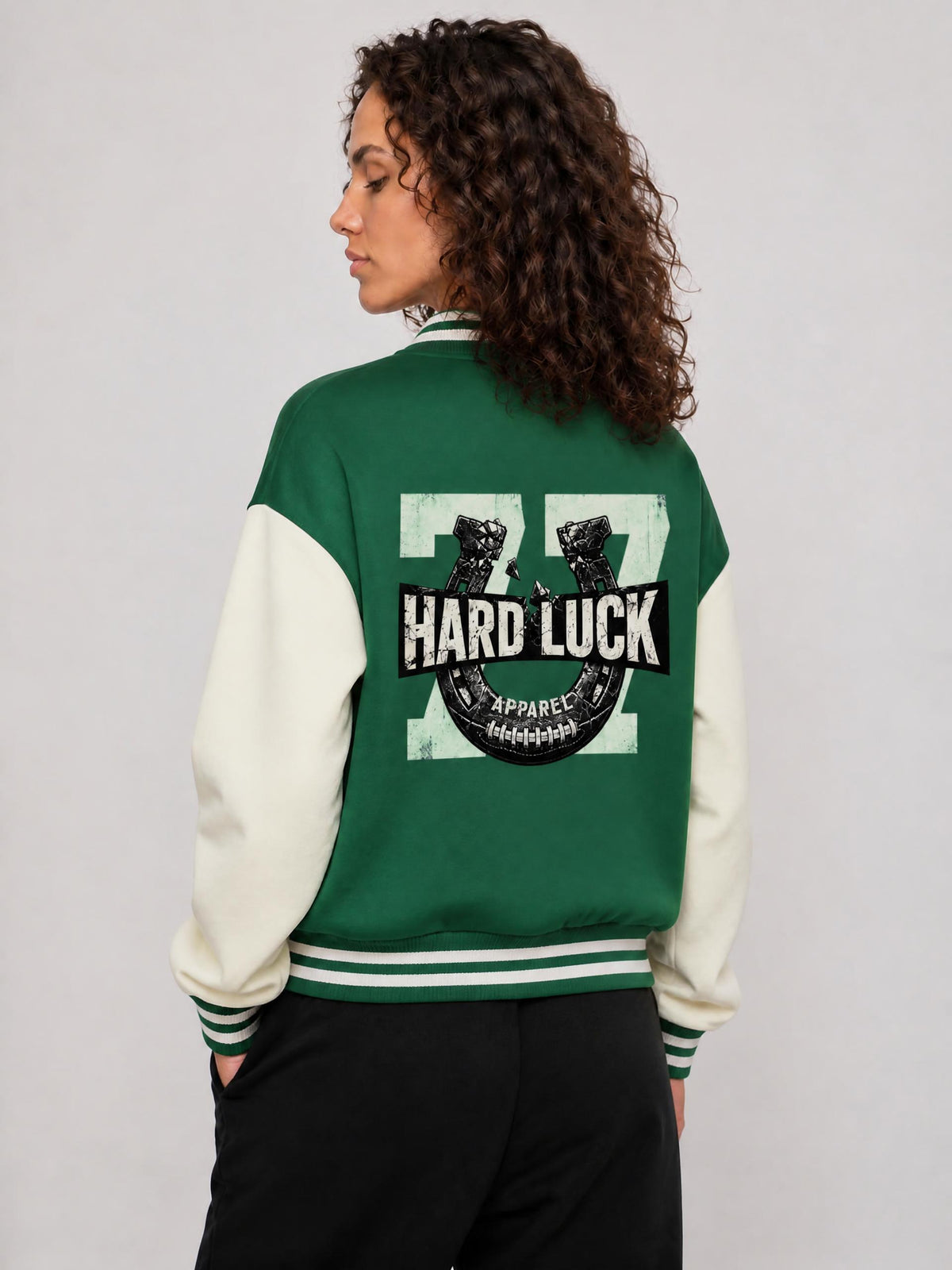 Hard Luck Apparel - Gridiron Gut Check Longest Yard Varsity Jacket