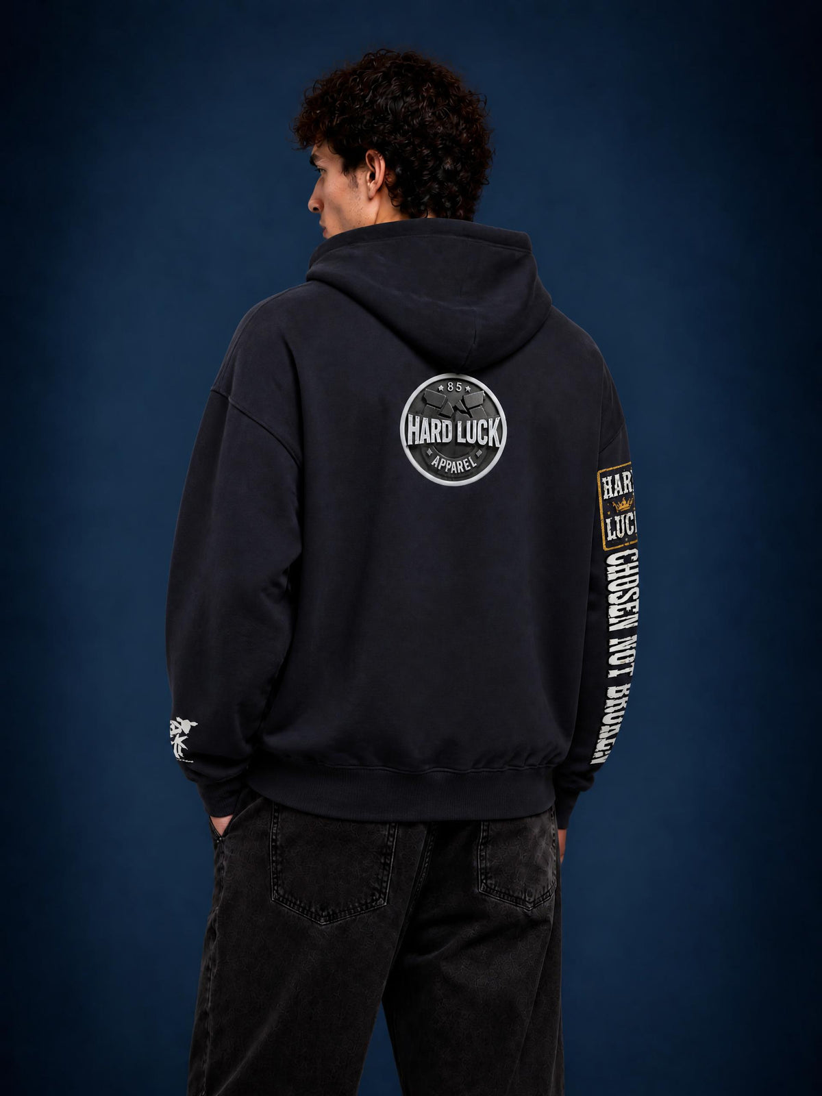 HARD LUCK - Black Sheep "CHOSEN NOT BROKEN" Heavyweight Hoodie