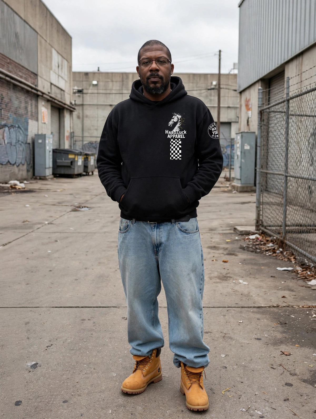 The Last Move Oversize Fleeced Hoodie