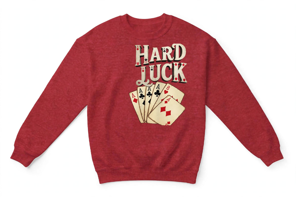 Aces & 8s Crewneck - Dead Man's Hand Poker Sweatshirt