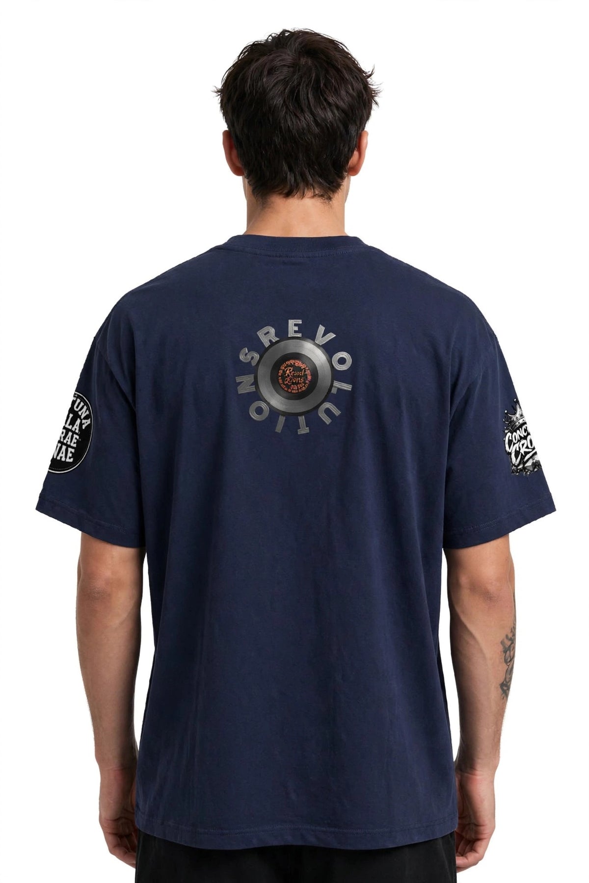 Solid Wall of Sound Graphic T-Shirt | Hip-Hop Sound System Tee | Hard Luck Apparel