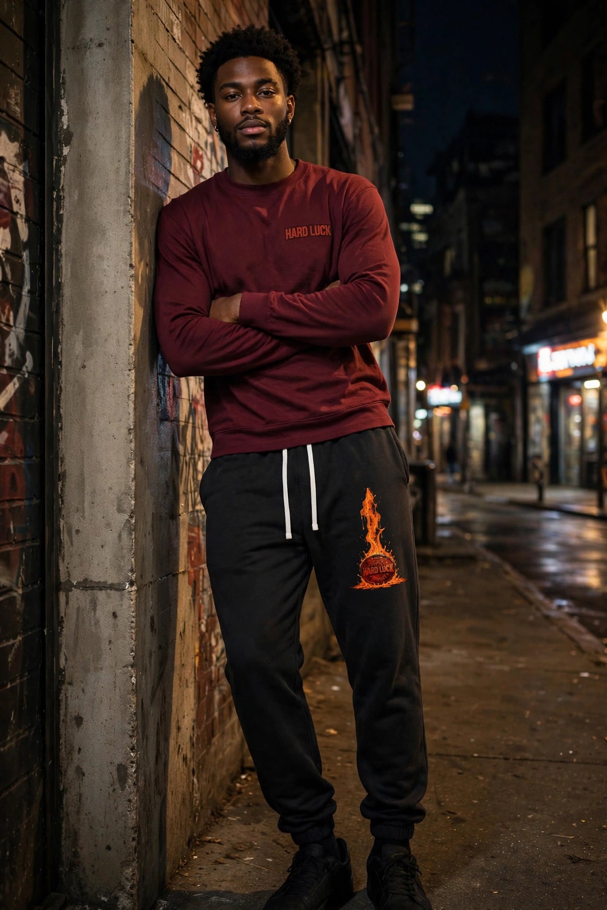 Blacksmith Forged Essential Sweatpants | Heavyweight Streetwear Joggers | Hard Luck Apparel