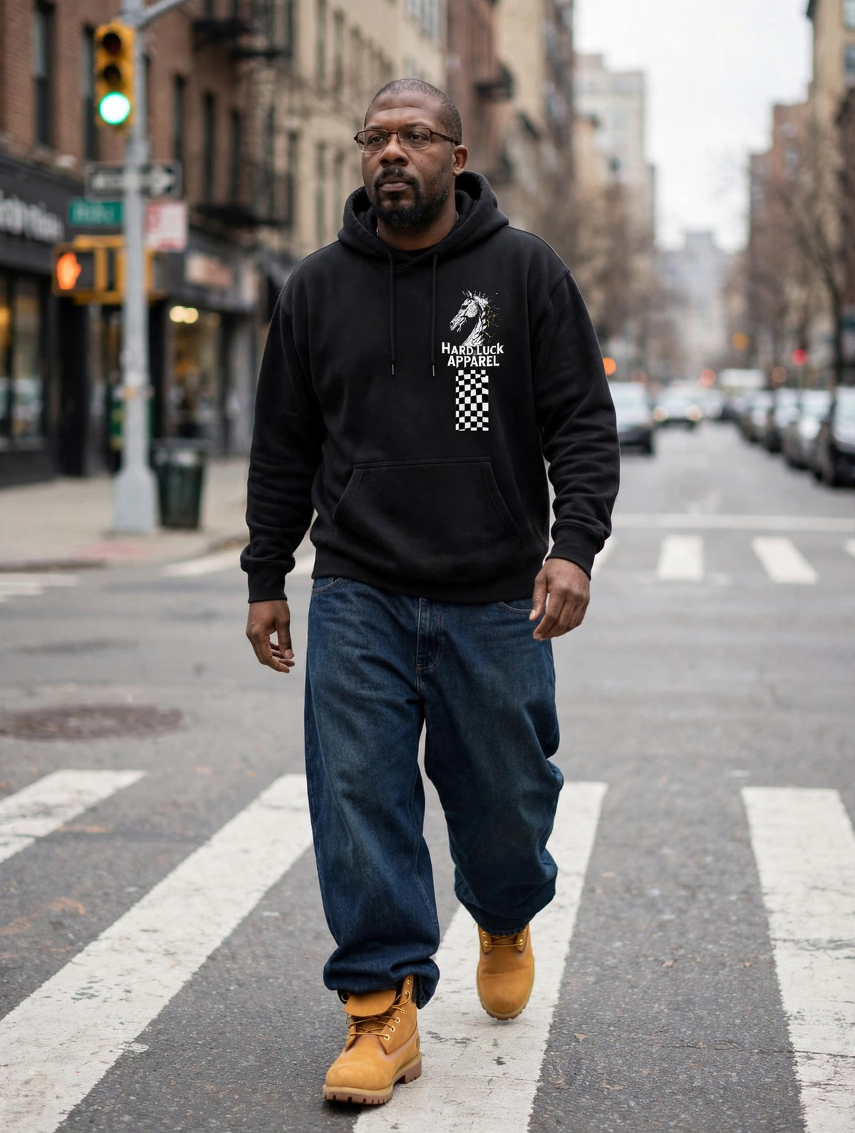 The Last Move Oversize Fleeced Hoodie