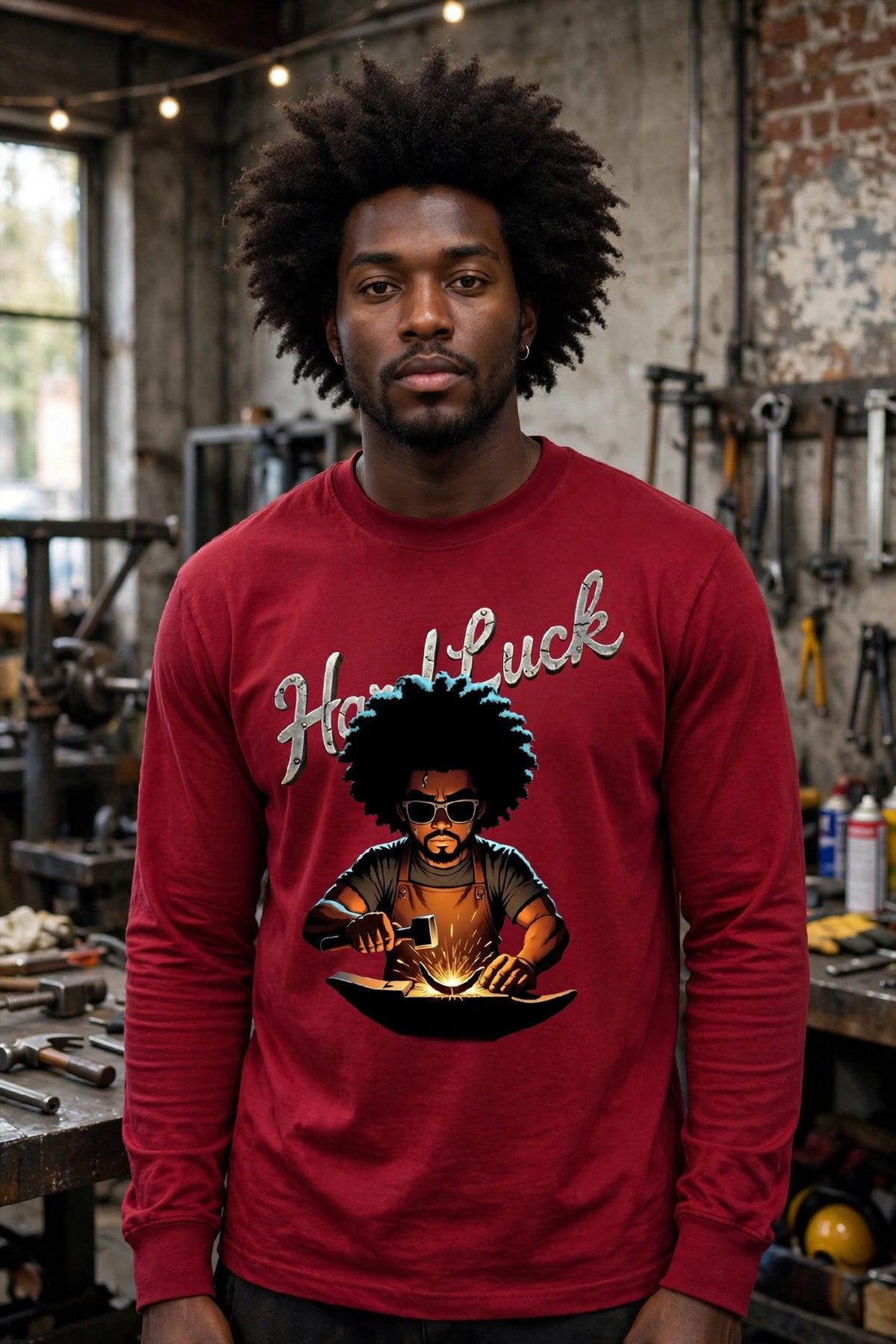 Blacksmith Forged Essential Long Sleeve Tee | Heavyweight NY Streetwear