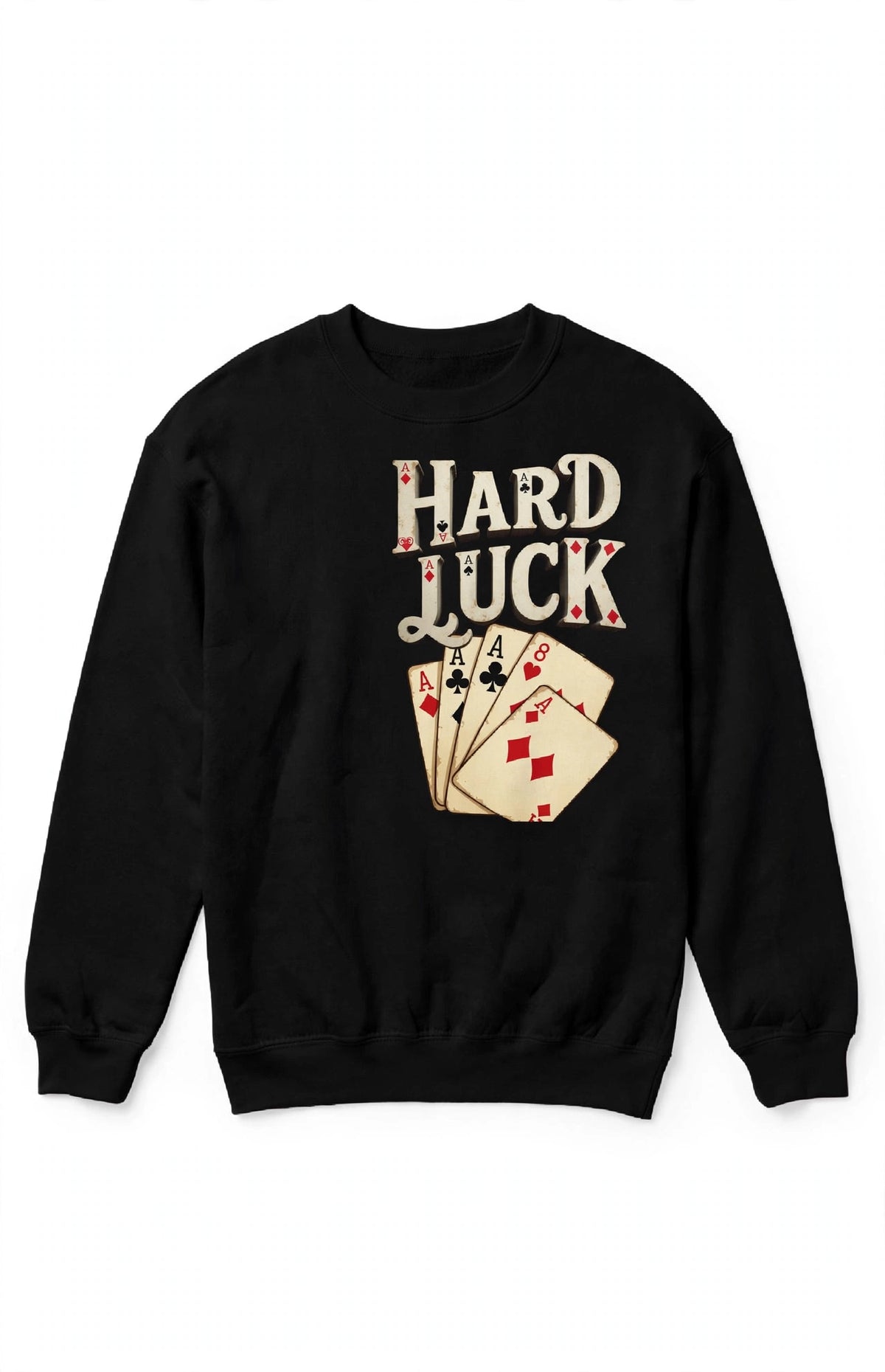 Aces & 8s Crewneck - Dead Man's Hand Poker Sweatshirt