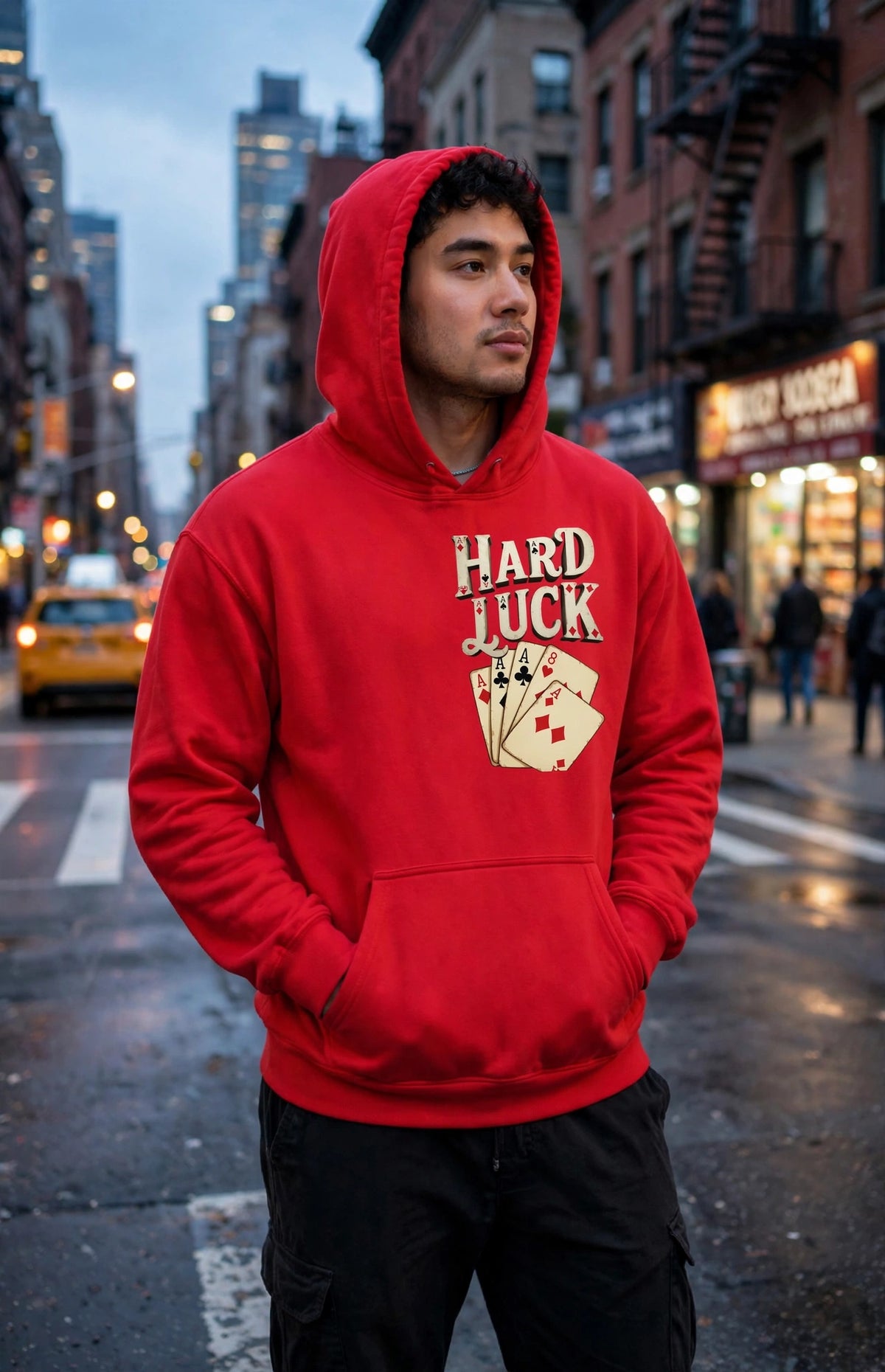 Aces & 8s Hoodie - Dead Man's Hand Poker Graphic
