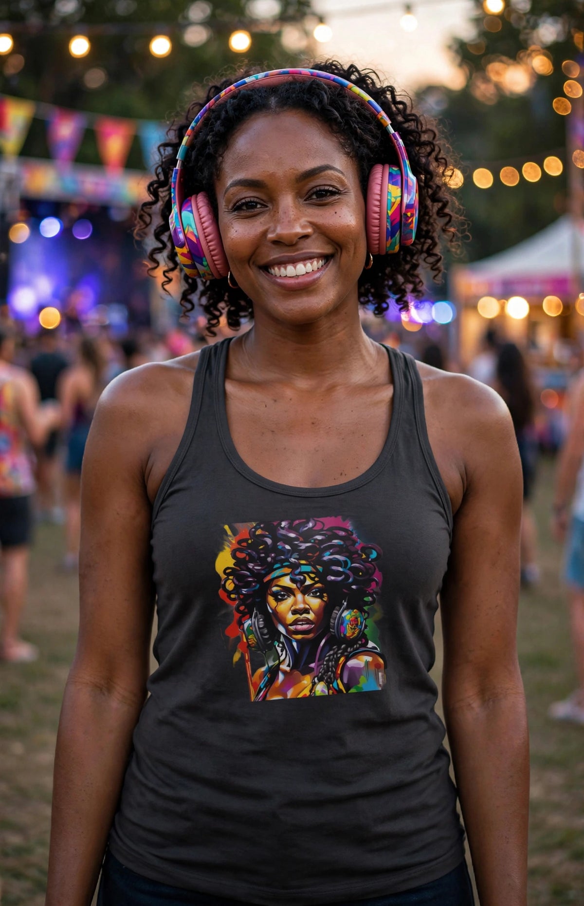 Special K Ebony Women's Ideal Racerback Tank | Inspired Streetwear Tank | Hard Luck Apparel