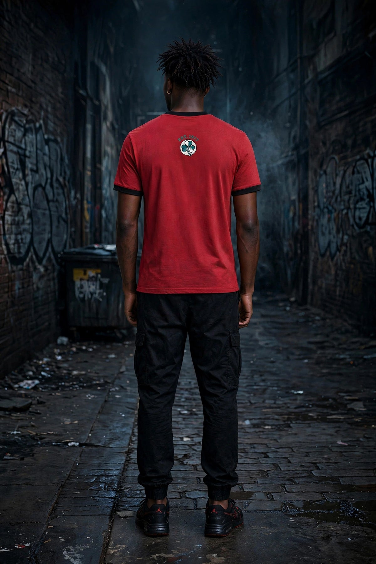 Shattered Psychopath Ringer Tee