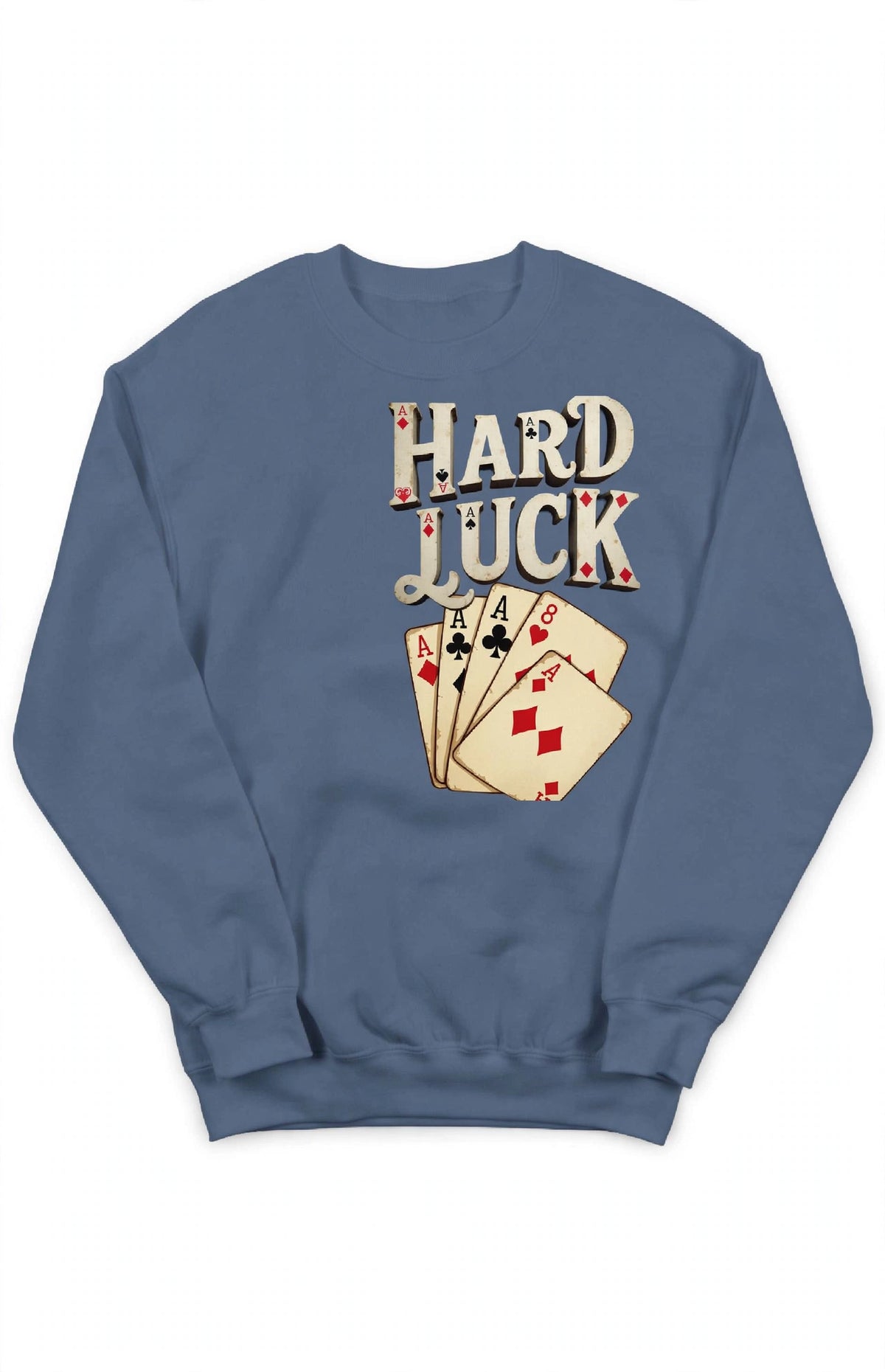 Aces & 8s Crewneck - Dead Man's Hand Poker Sweatshirt
