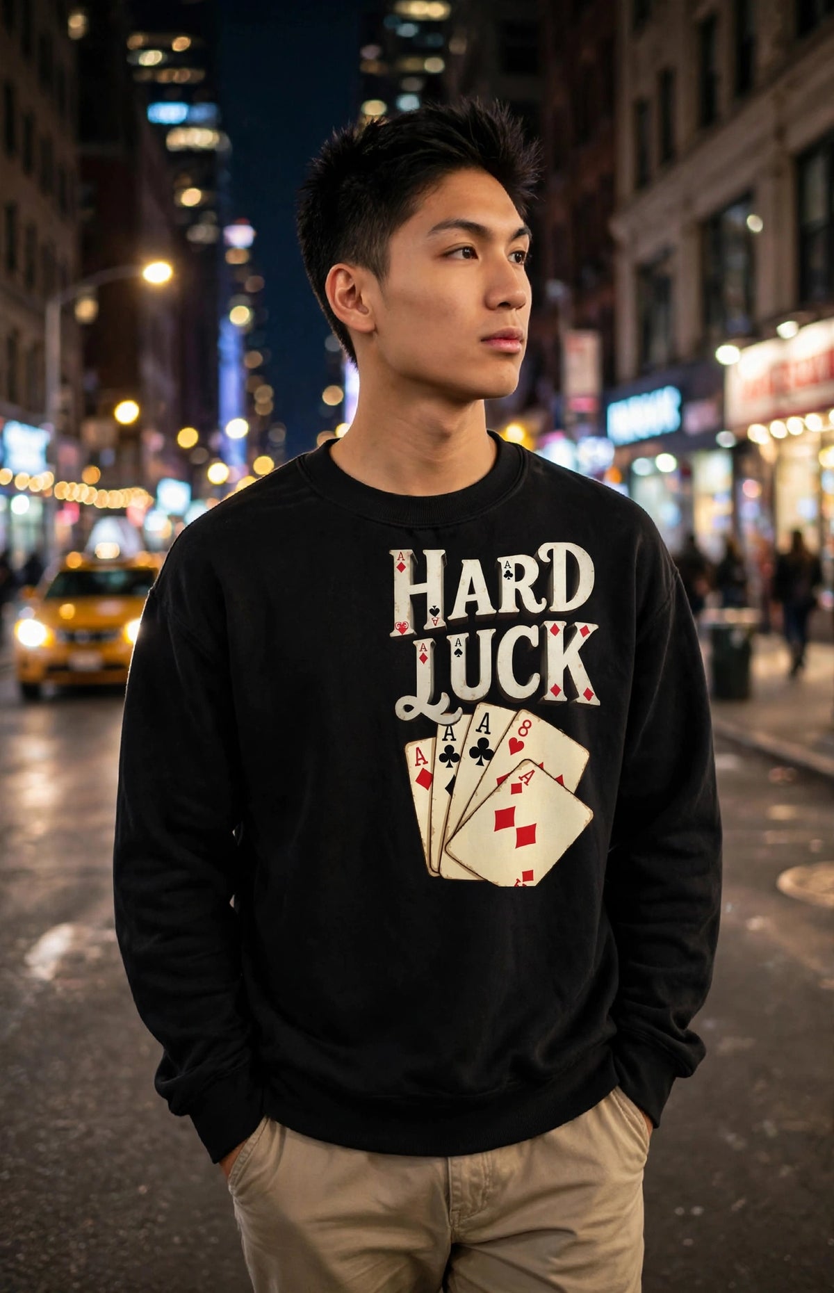Aces & 8s Crewneck - Dead Man's Hand Poker Sweatshirt