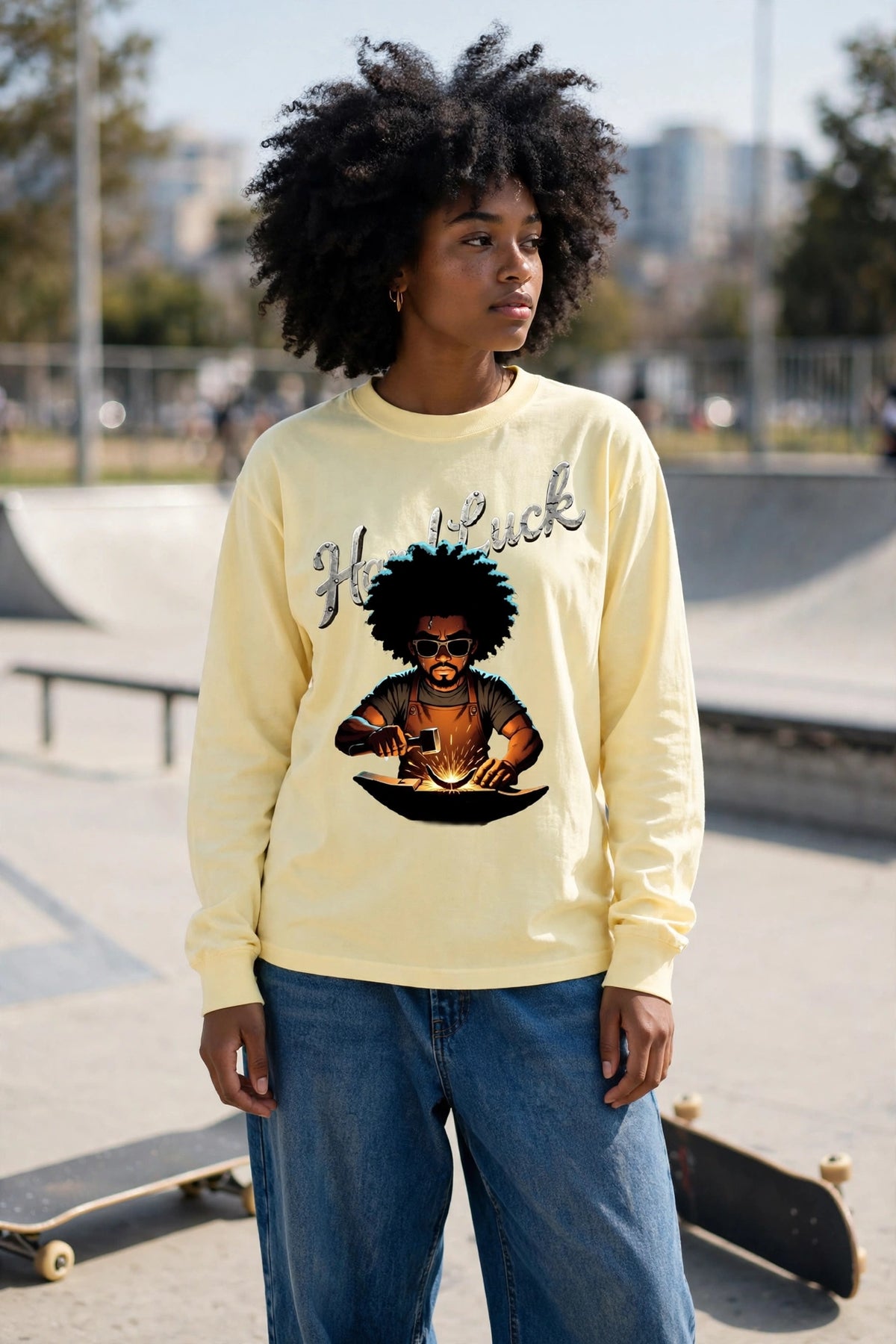 Blacksmith Forged Essential Long Sleeve Tee | Heavyweight NY Streetwear