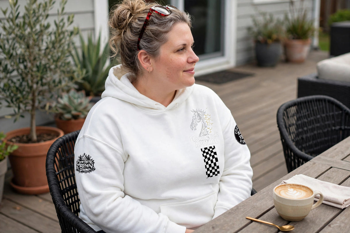 The Last Move Oversize Fleeced Hoodie